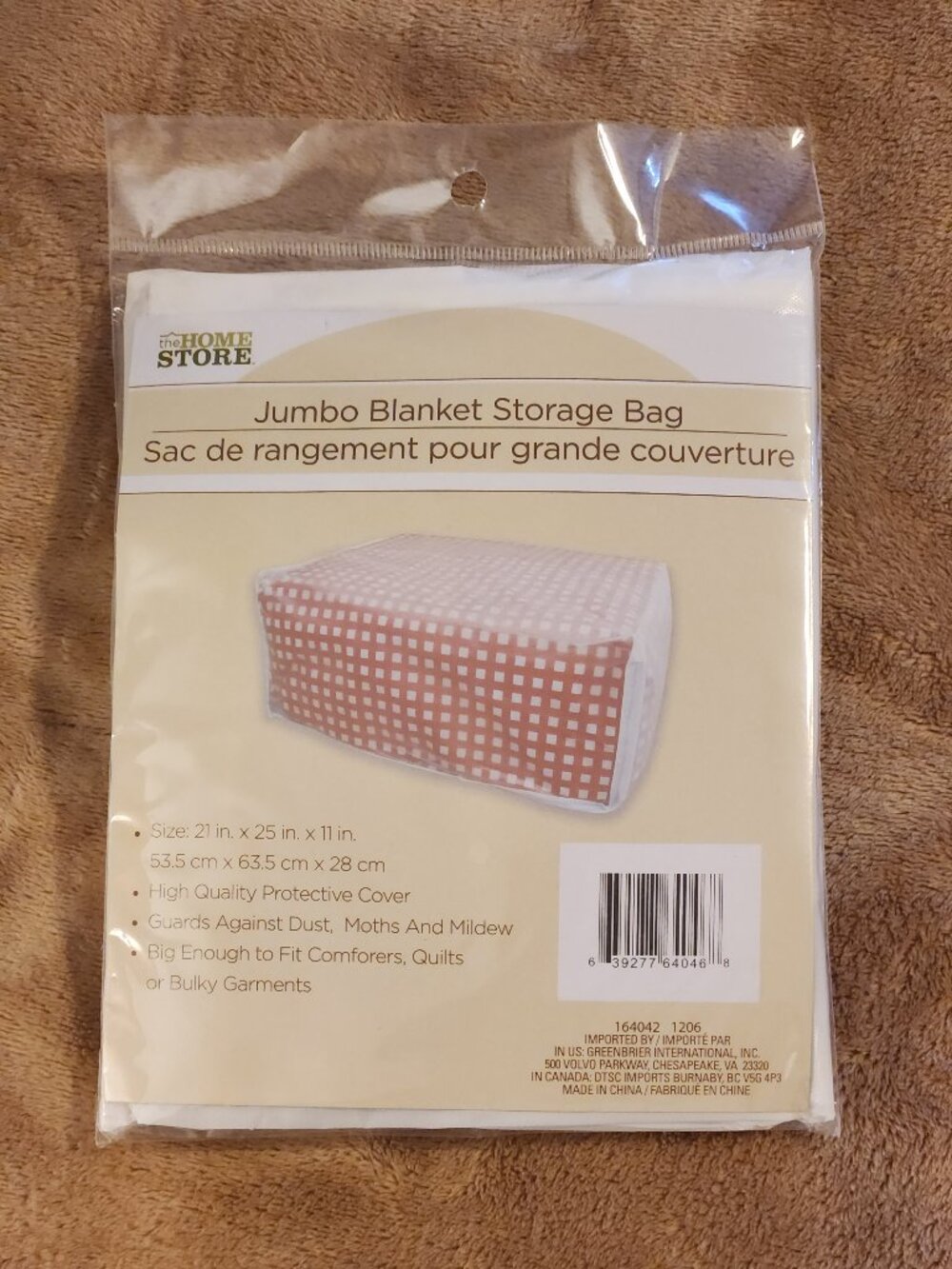 Jumbo storage bag